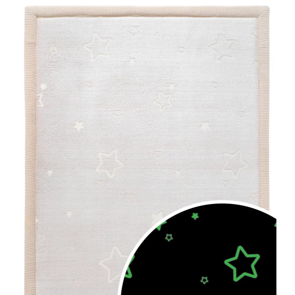 Hakuna Matte Samtmatte, Glow in the Dark Wolke Spielmatte 1.7 x 1.2 m, Stars