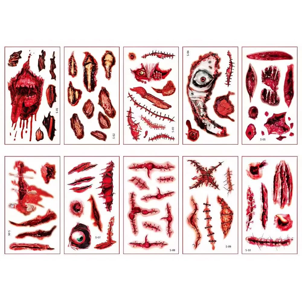 Halloween Horror Tattoos